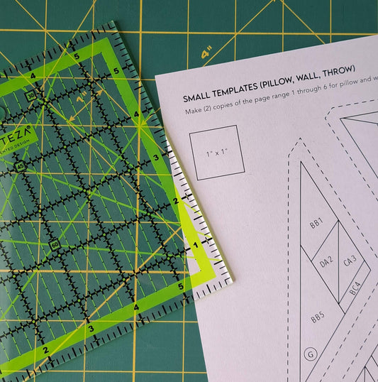 Preparing Your Foundation Paper Piecing Templates
