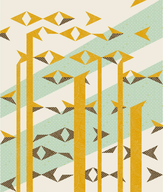 Digitally Colour Your Version of The Drop Quilt using Adobe Illustrator and the Recolor App