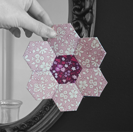The 100 Day Project: English Paper Piecing Hexagons