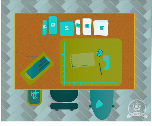 Setting Up Your Workspace for Foundation Paper Piecing