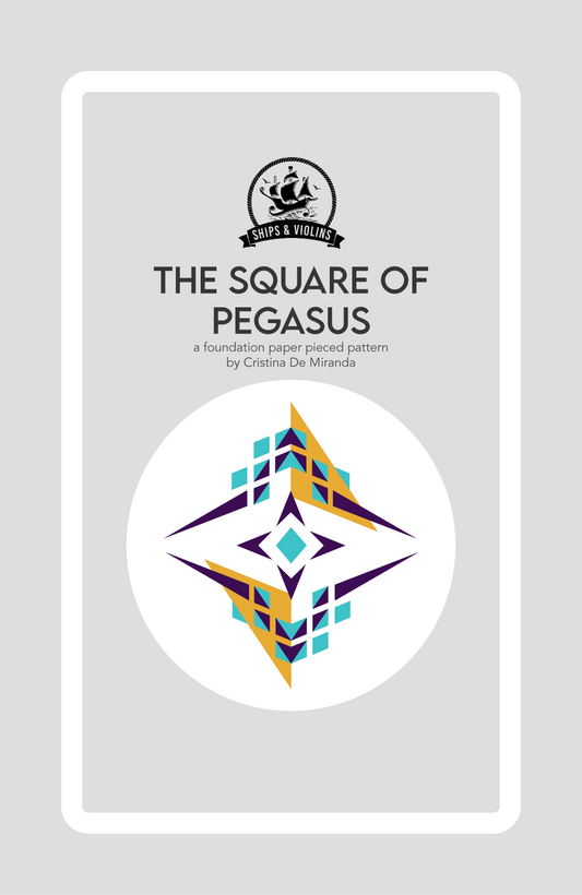 The Square of Pegasus Quilt - Paper Pattern