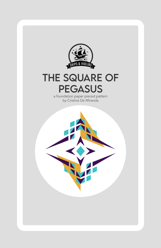 The Square of Pegasus Quilt - PDF Pattern