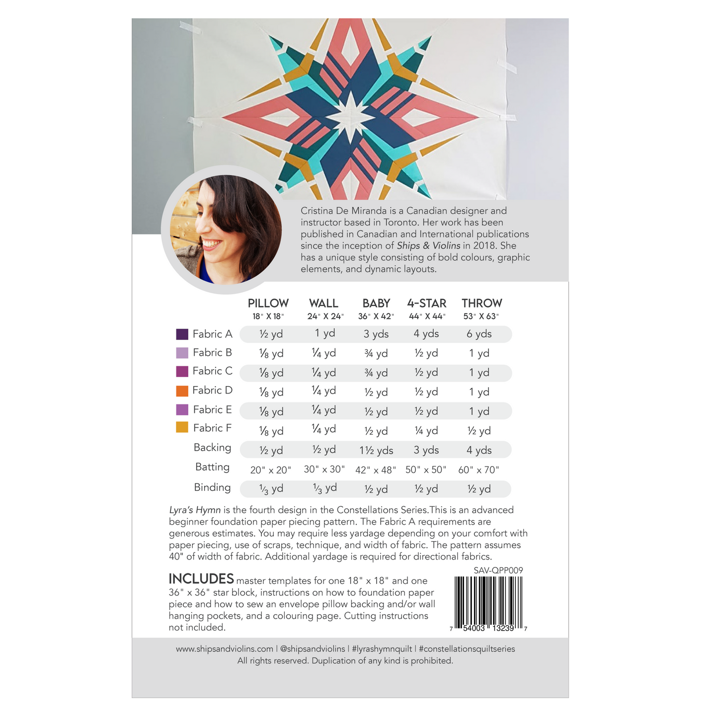 The Complete Constellations Series - Paper Patterns (Pack of 25)