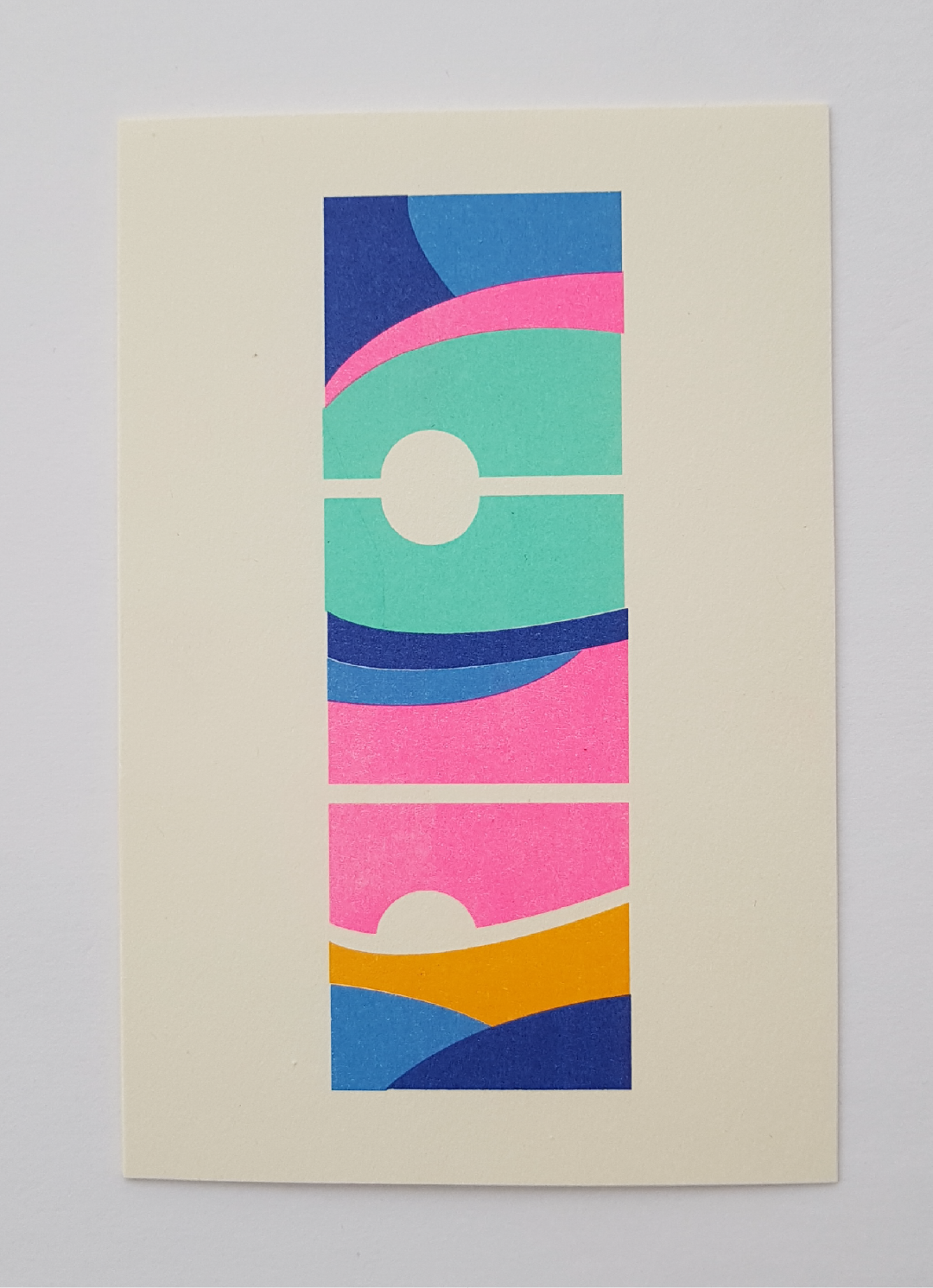 Flight Series Risograph Card Set