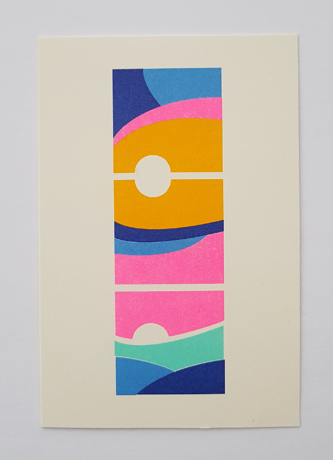 Flight Series Risograph Card Set