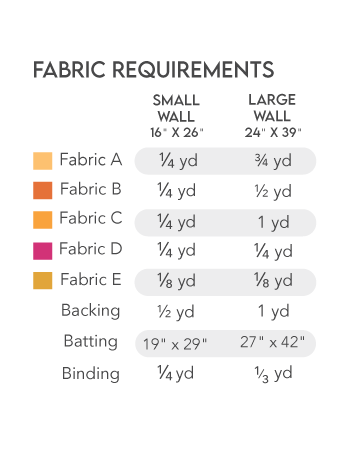 Autumn Leaves Quilt Block - PDF Pattern