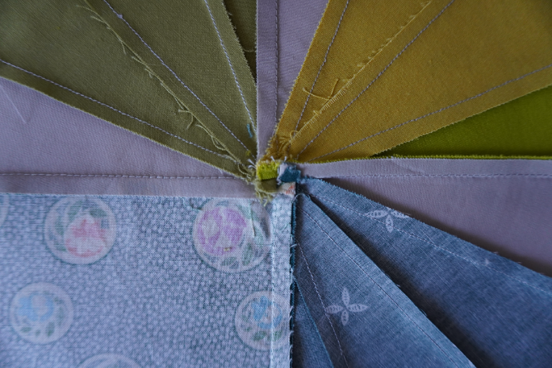 How to Spin Your Butterfly Waltz Quilt Seams to Reduce Bulk