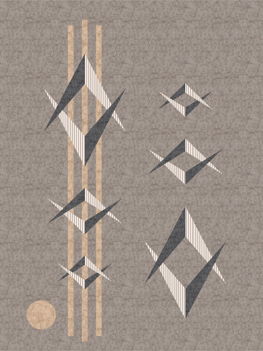 Choosing the Right Colour Values for The Last Kiss Quilt