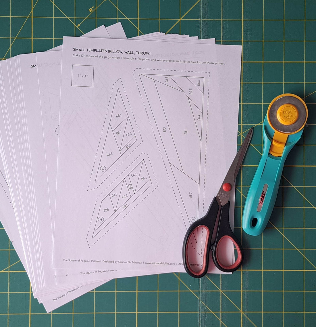 Essential Supplies for Foundation Paper Piecing