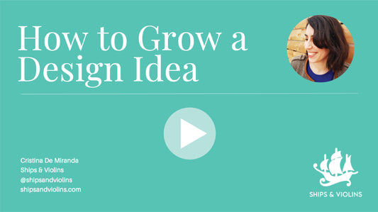 How to Grow a Design Idea (On-Demand Lecture)