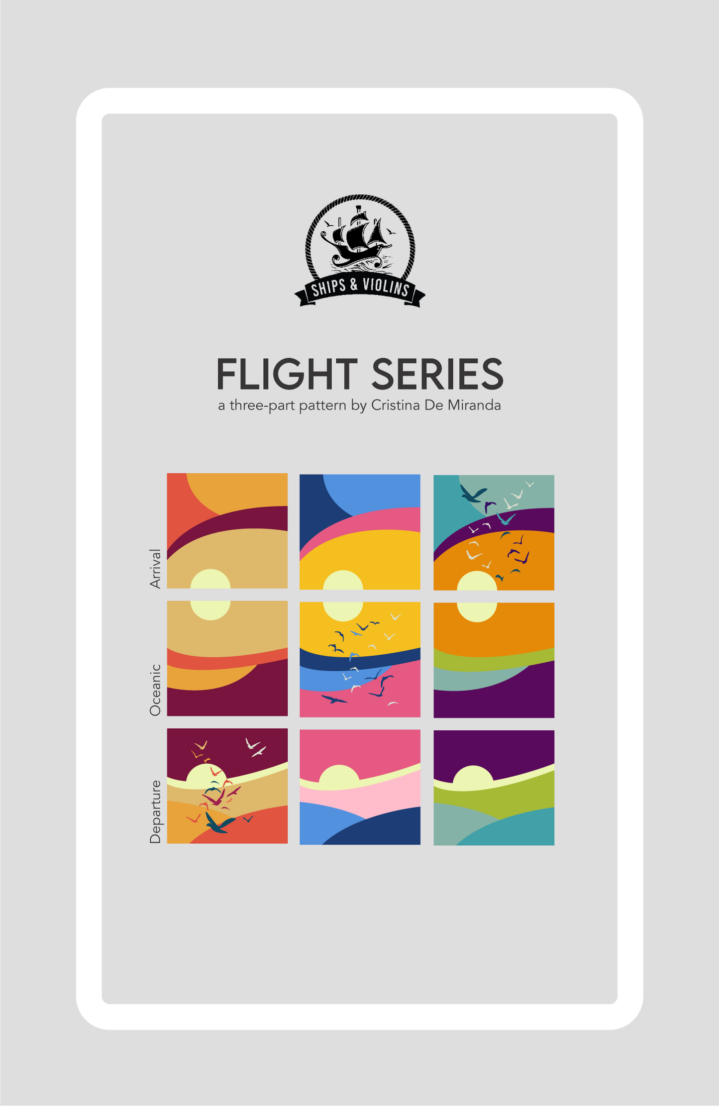 Flight Series Quilt - Paper Pattern