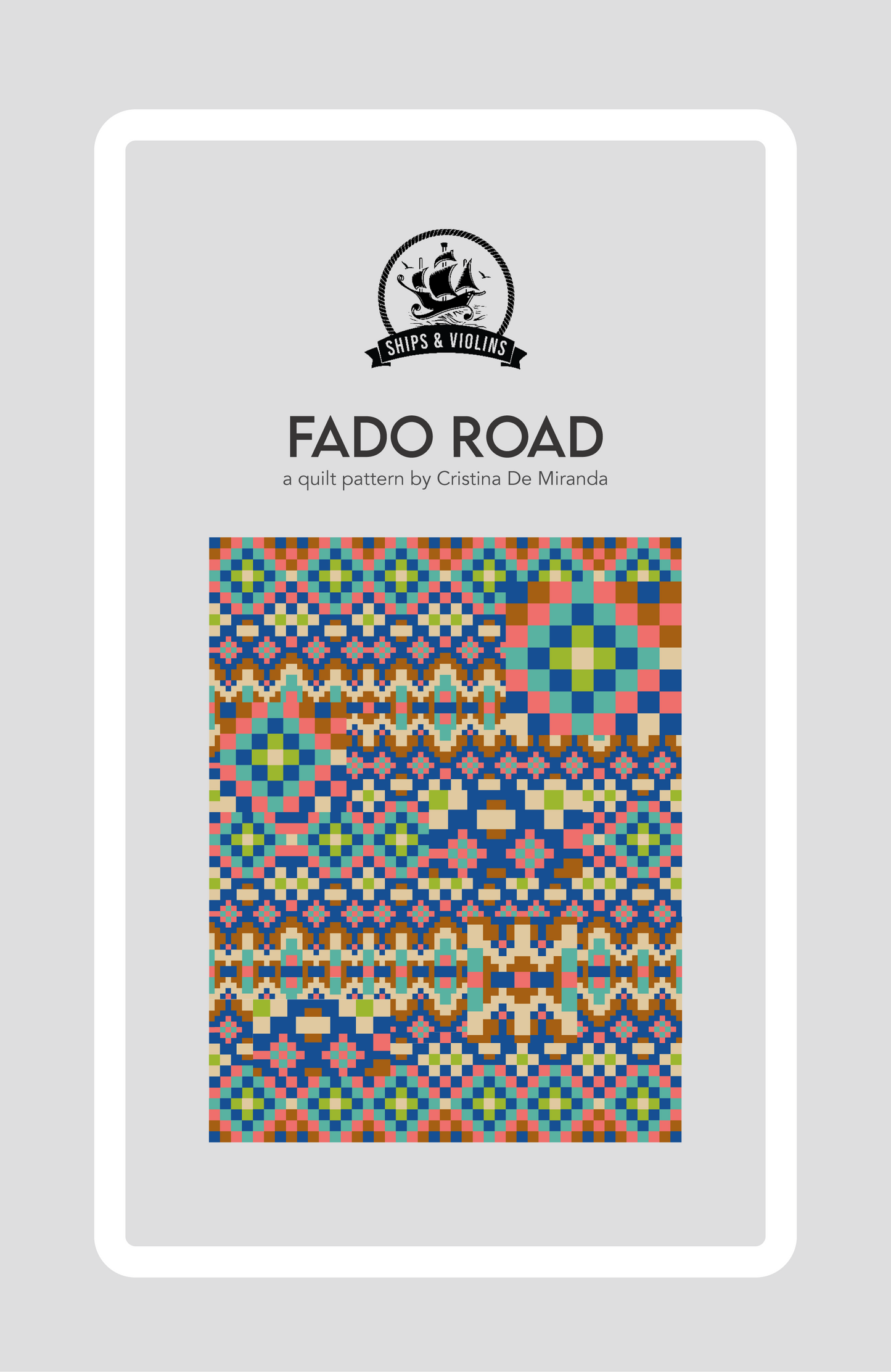 Fado Road - Paper Pattern (Pack of 5)