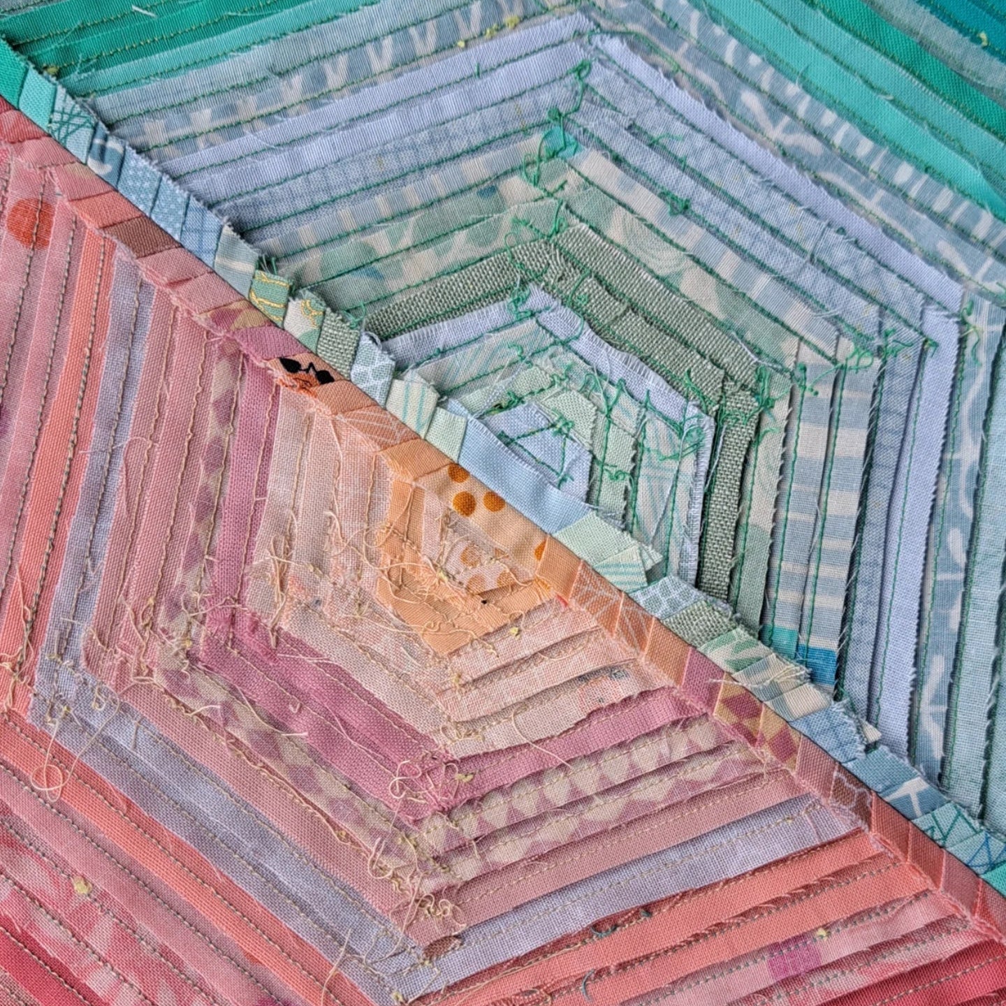 Scrappy FPP Hexagon Pattern