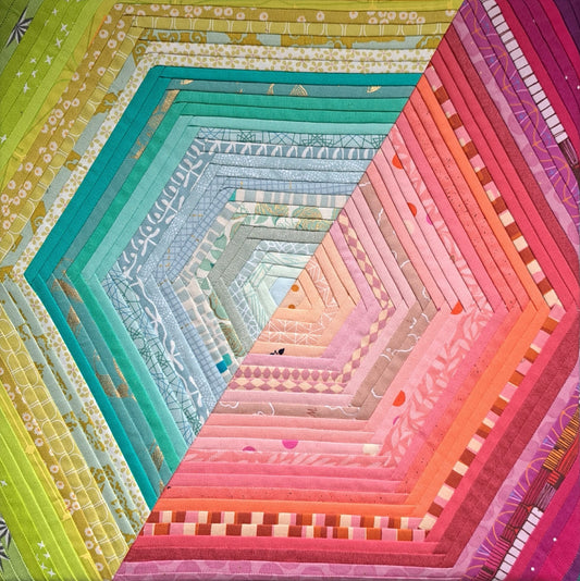 Scrappy FPP Hexagon Pattern