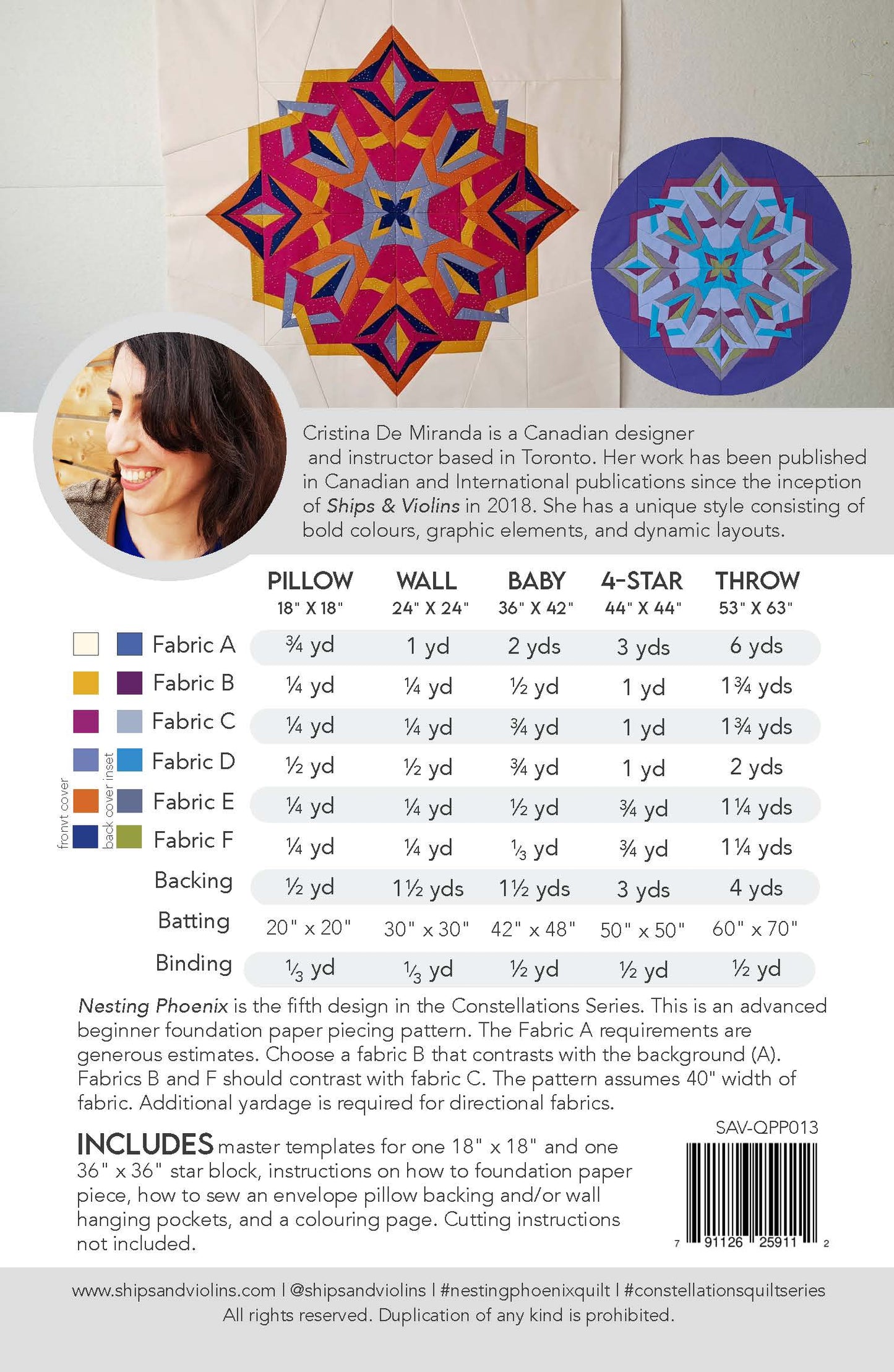 Nesting Phoenix - PDF Pattern